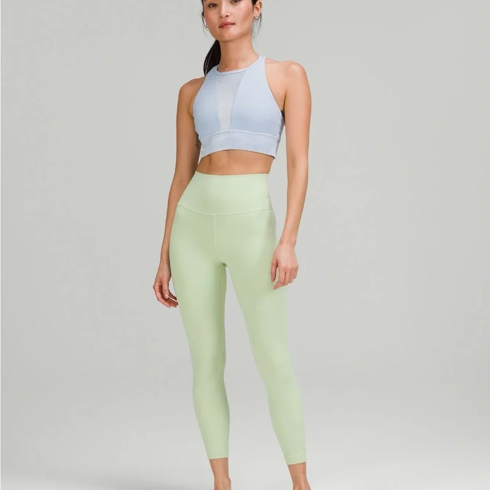 Lululemon Align High-Rise Long Tall Leggings 31” Creamy Mint size 8